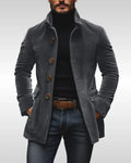 Roberto™ | Chaqueta de algodón acanalado