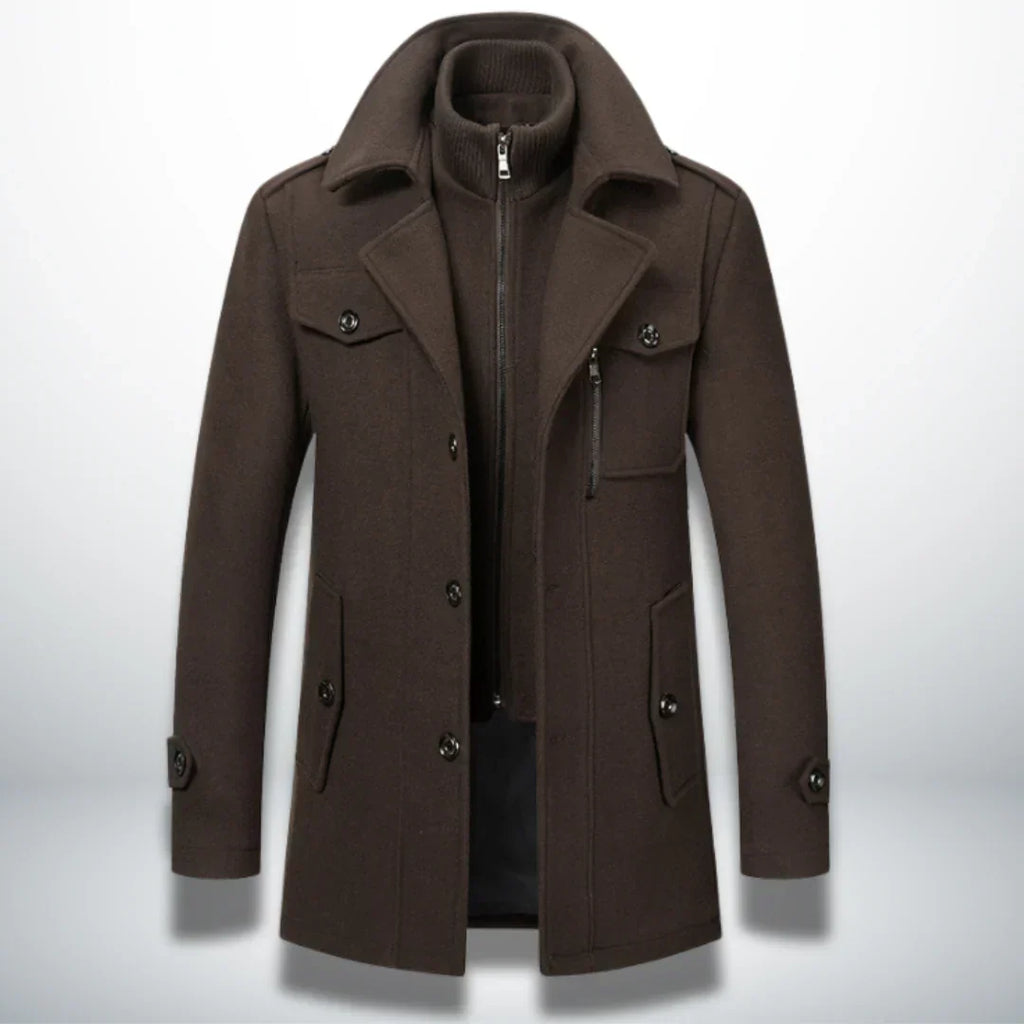 Mokka™ | Abrigo de invierno premium con elegante confección