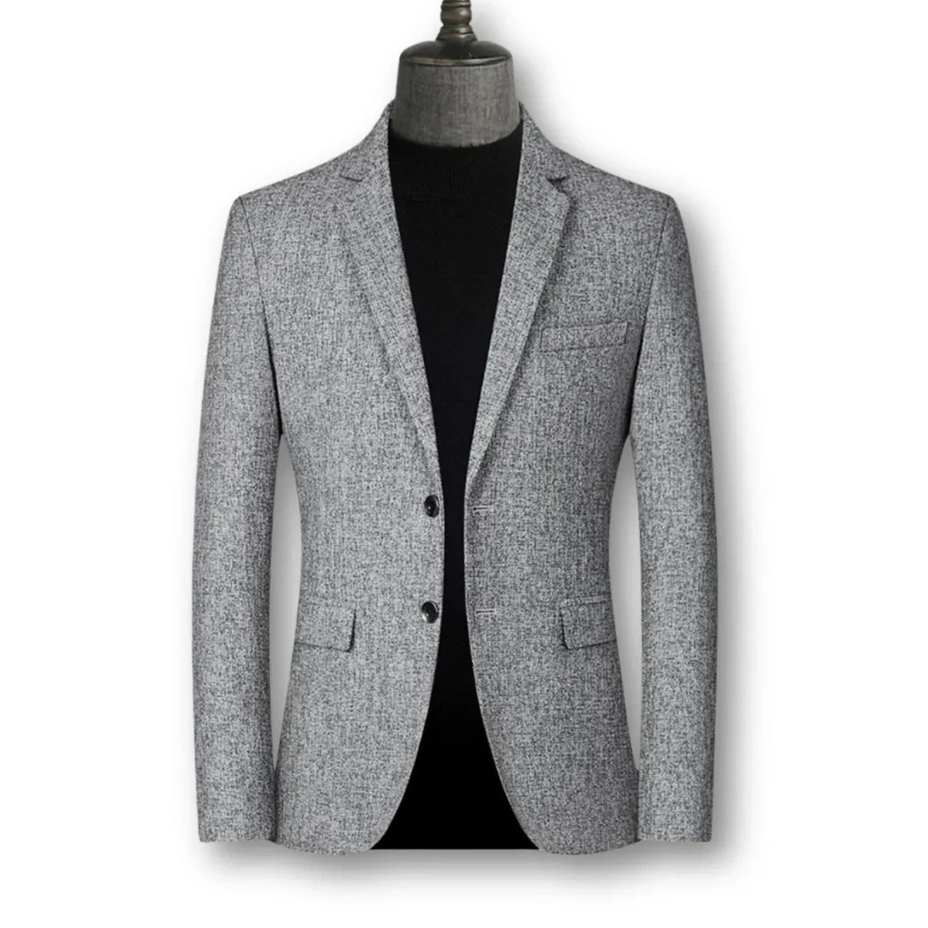 David™ | Blazer Lona Elegante Escocesa