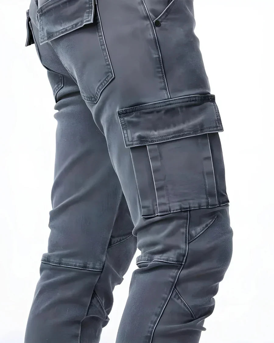 Alex™ | Pantalones cargo elásticos