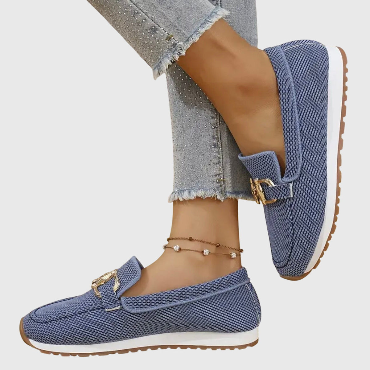 Elsie - Zapatillas deportivas tipo mocasín ortopédico