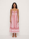 Rosalía | Vestido Midi Bordado