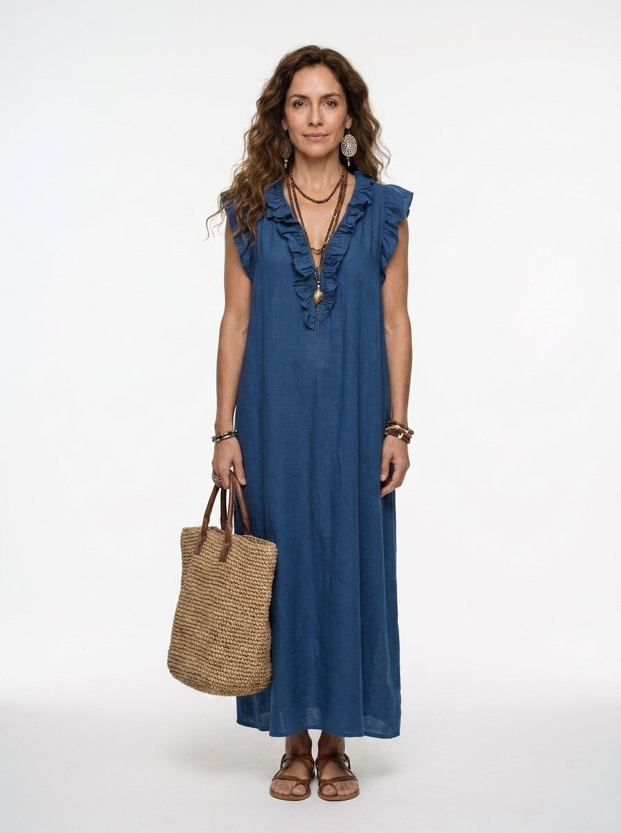 Camila | Vestido largo bohemio