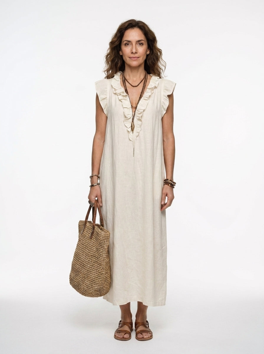 Camila | Vestido largo bohemio