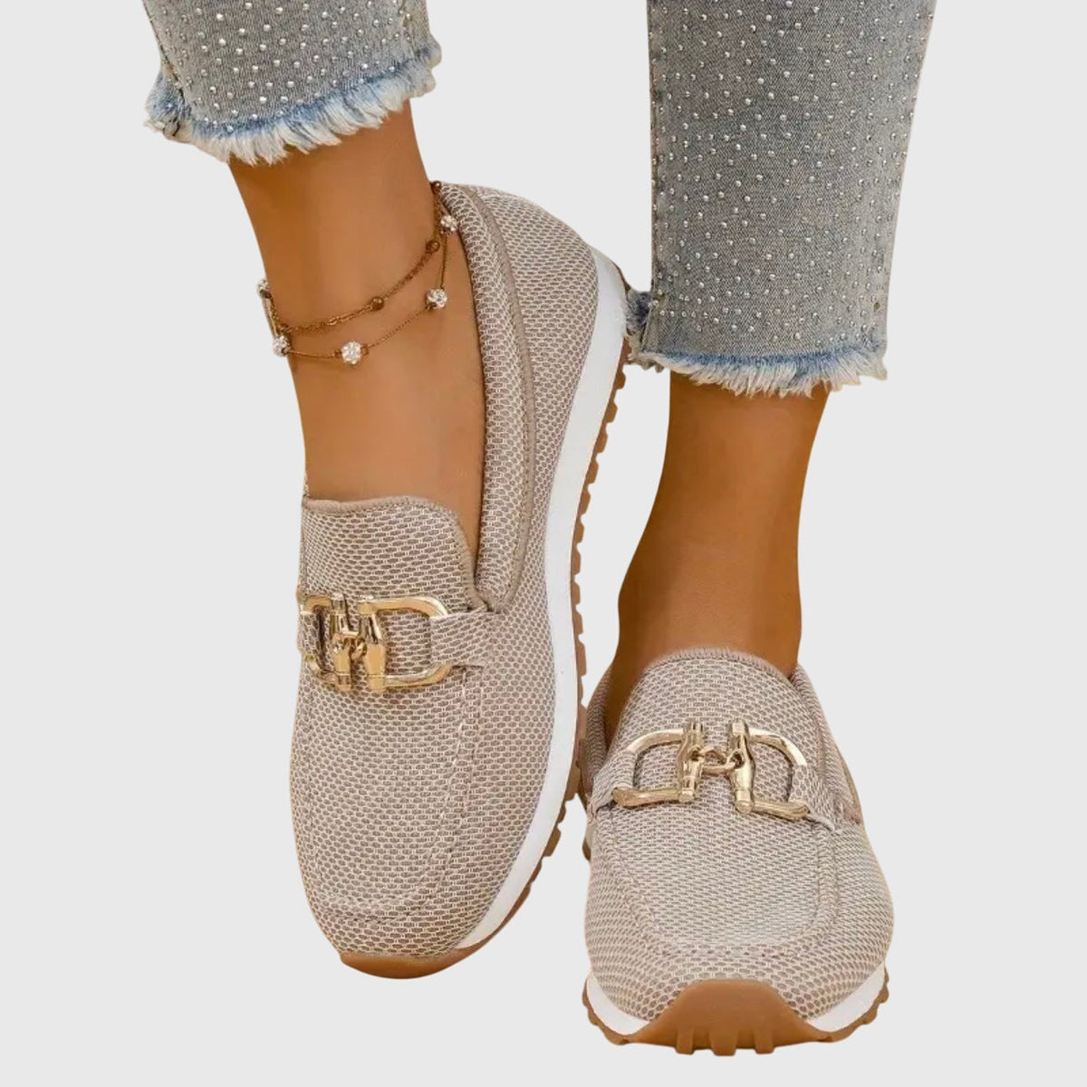 Elsie - Zapatillas deportivas tipo mocasín ortopédico