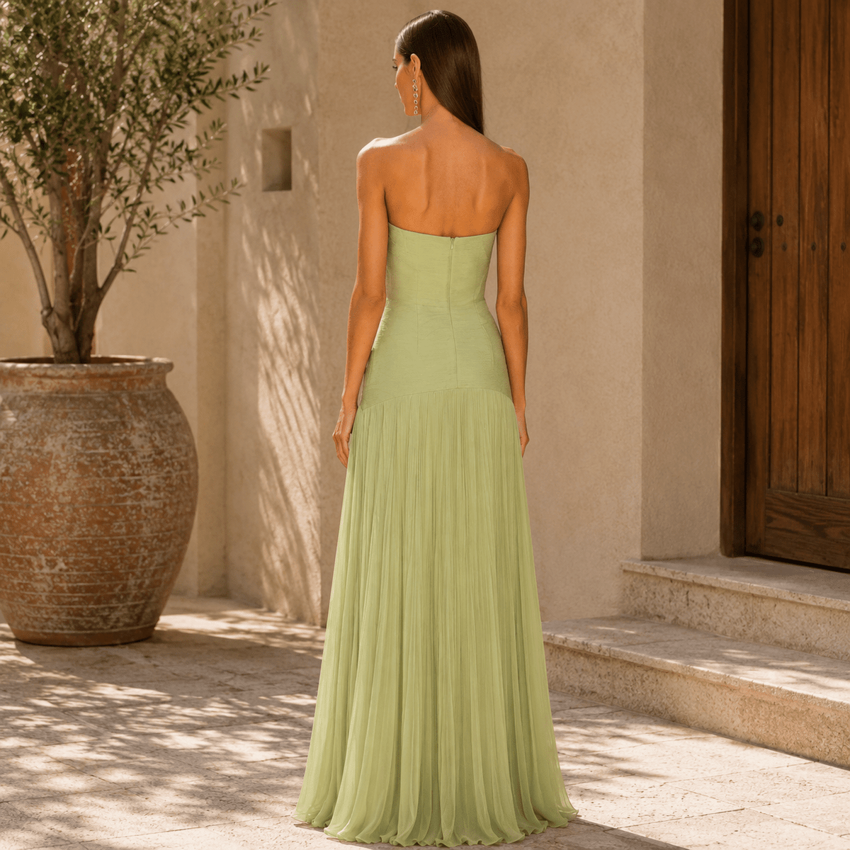 Francesca™ | Vestido con hombros al aire